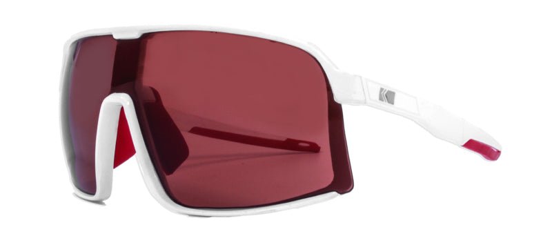 Gloss White + Red Rubber / Amber