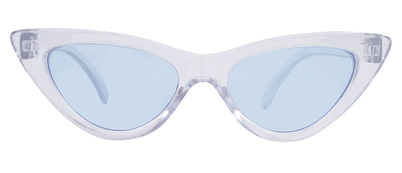 Gloss Crystal Clear / Light Blue