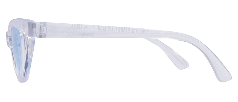 Gloss Crystal Clear / Light Blue