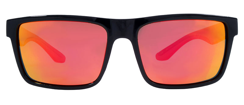 Gloss Black + Red Rubber / Brown + Red Mirror