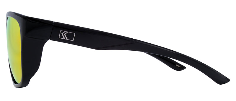 Gloss Black / Brown + Red Mirror