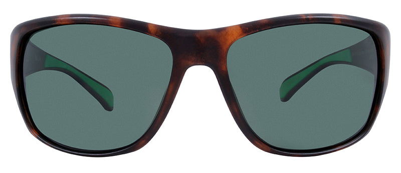 Matte Dark Demi + Green Rubber / Green