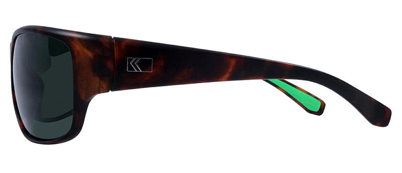 Matte Dark Demi + Green Rubber / Green