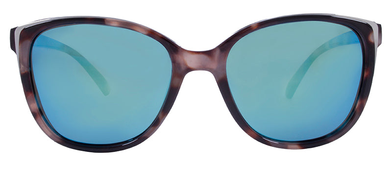 Gloss Milky Demi Pattern + Silver Accent / Green + Ice Blue Mirror