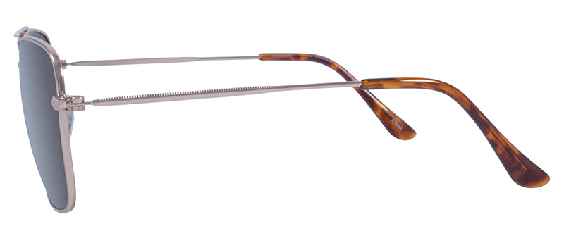 Gloss Gold + Demi Temple Tips / Green