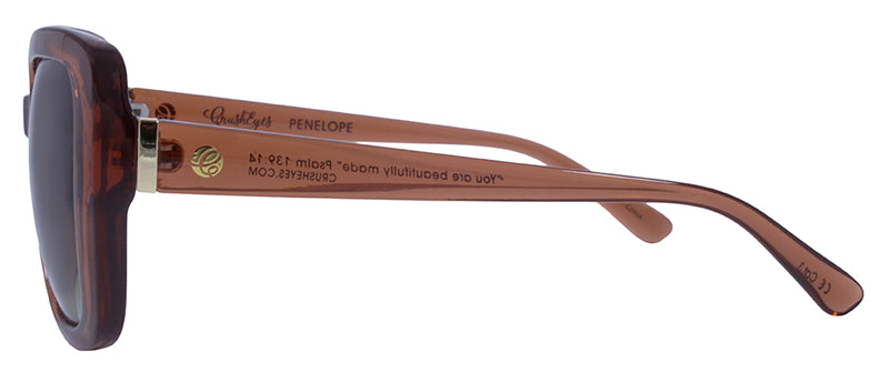 Gloss Crystal Mocha + Gold Metal / Gradient Green