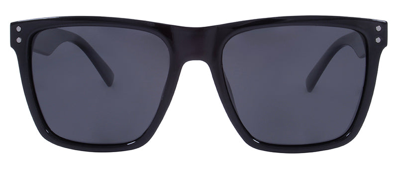 Gloss Black + Silver Metal / Smoke