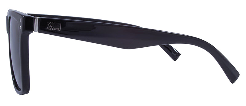 Gloss Black + Silver Metal / Smoke