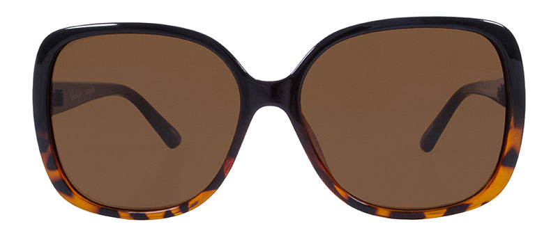 Gloss Black Fade to Demi Spray / Brown