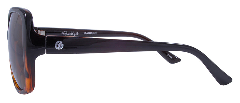 Gloss Black Fade to Demi Spray / Brown