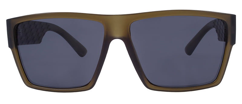 Matte Crystal Khaki Green / Smoke