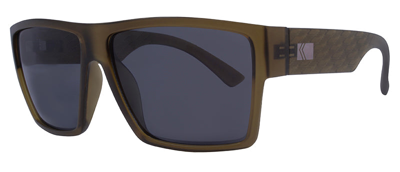 Matte Crystal Khaki Green / Smoke