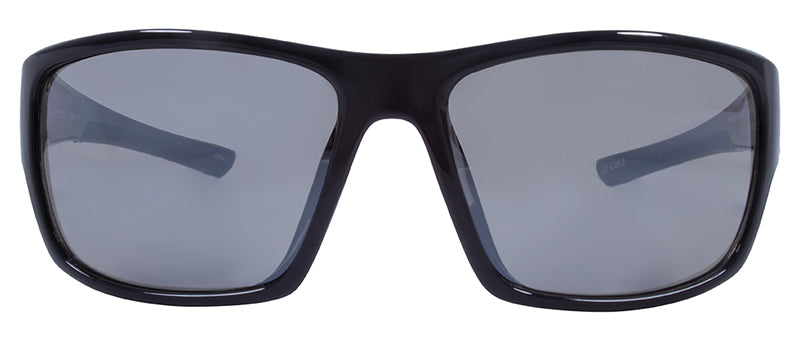 Gloss Black / Smoke + Silver Flash Mirror