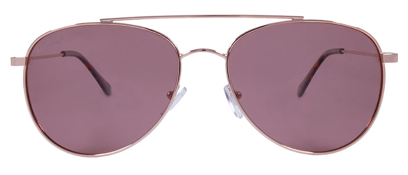 Gloss Rose Gold + Demi Temple Tips / Rose