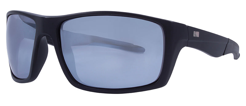 Matte Black / Smoke + Silver Flash Mirror