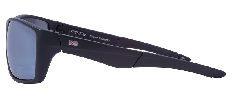 Matte Black / Smoke + Silver Flash Mirror