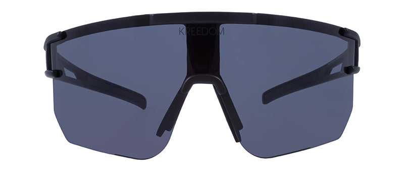 Gloss Black + Black Rubber / Smoke