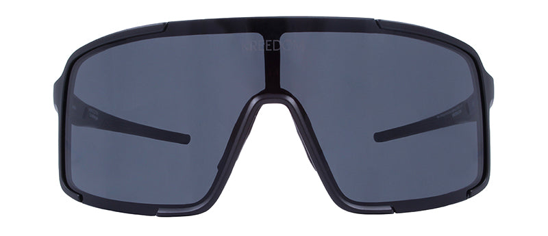 Matte Black + Black Rubber / Smoke