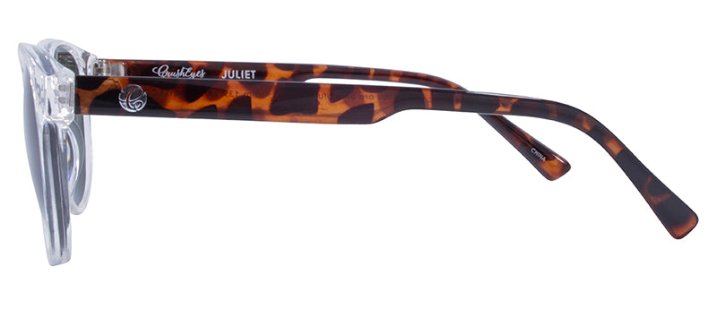 Gloss Crystal Clear + Demi Temple Pattern / Green