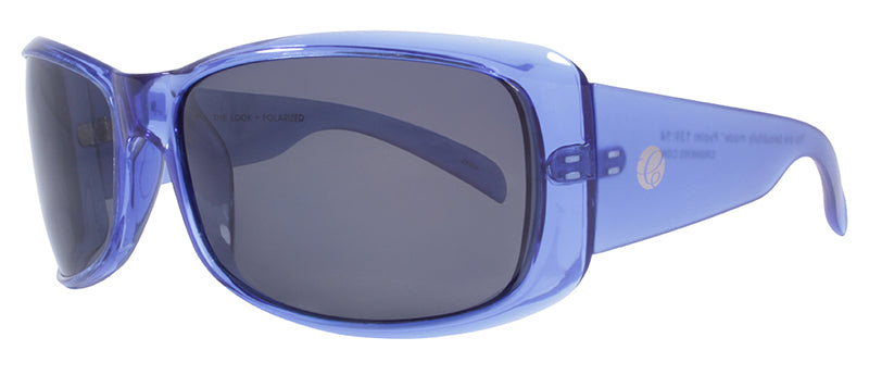 Gloss Dark Crystal Midnight Blue + Matte Temples / Smoke