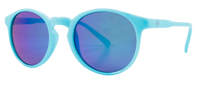 Gloss Turquoise / Smoke + Green Mirror