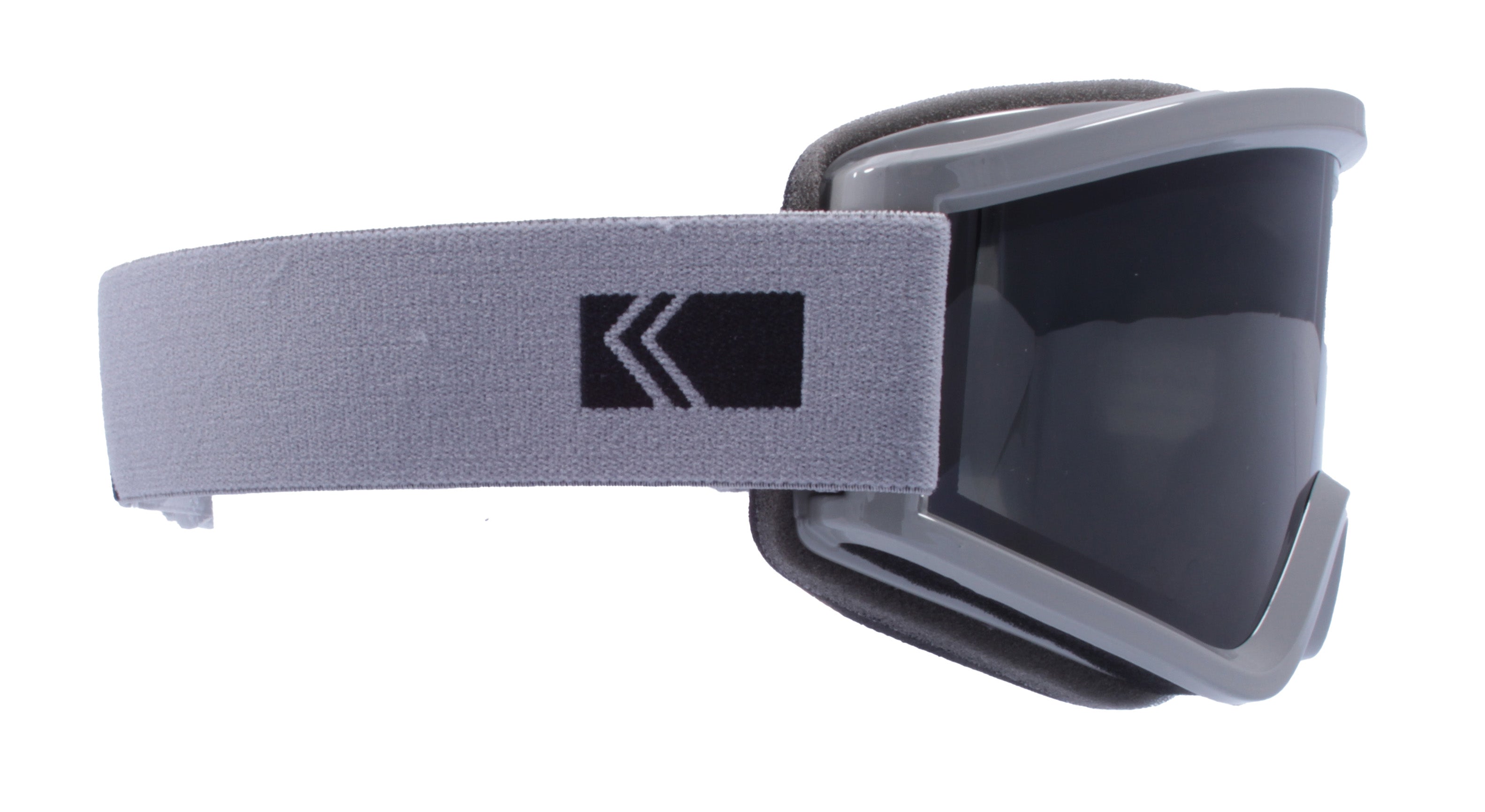 Gloss Dark Grey - Dark Grey Spike Strap / Smoke