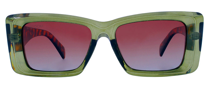 Gloss Crystal Olive + Demi Temple / Gradient Brown