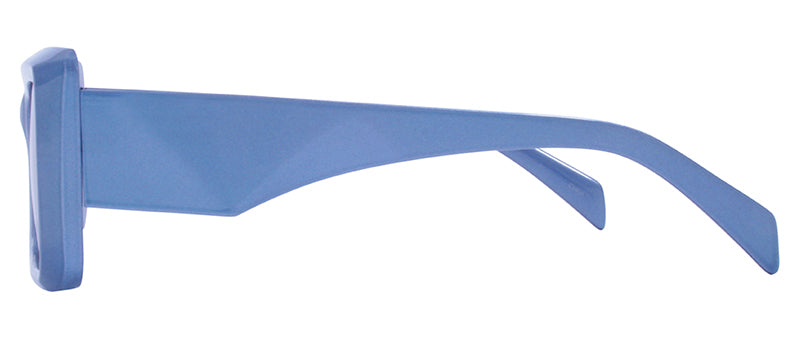 Gloss Elemental Blue / Smoke + Silver Mirror