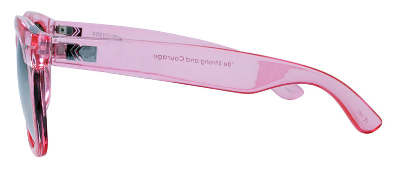 Gloss Crystal Pink / Smoke + Pink Mirror