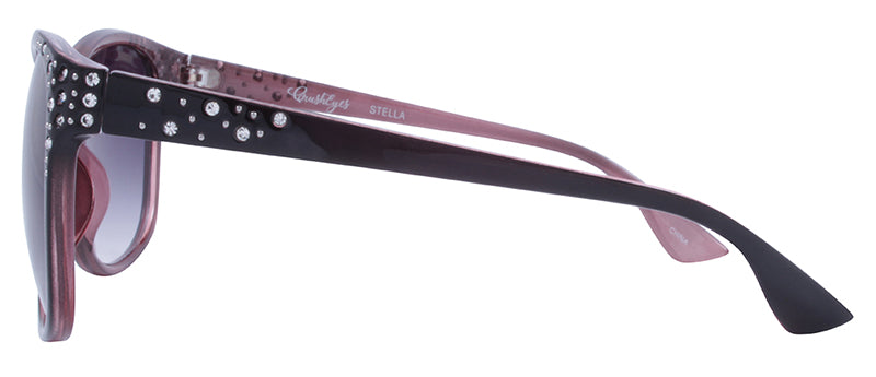 Gloss Pink / Spray Silver + Black Outside / Gradient Smoke