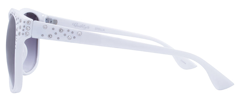 Gloss White / Gradient Smoke