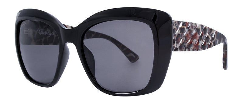 Gloss Black / Gloss Leopard Print / Smoke
