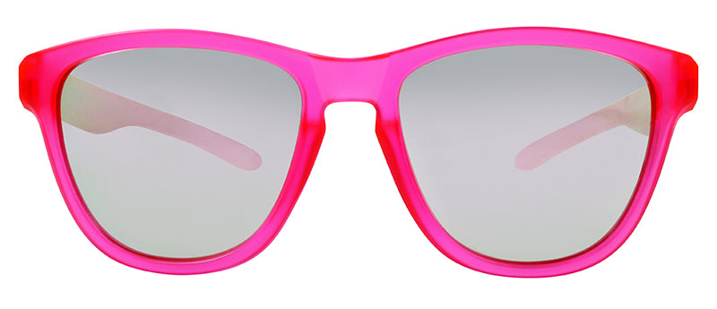 Matte Crystal Pink / Smoke + Bobby Pink Revo Mirror
