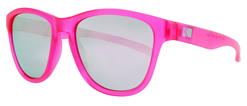 Matte Crystal Pink / Smoke + Bobby Pink Revo Mirror