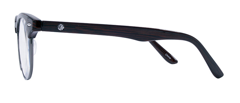 Gloss Wood + Gunmetal