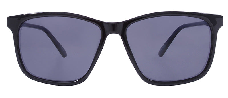 Gloss Black Front + Blue Back Spray / Smoke