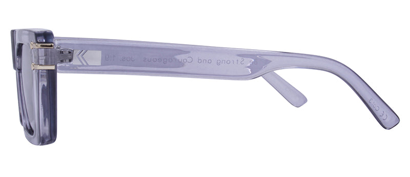 Gloss Crystal Heather Grey / Gradient Smoke + silver