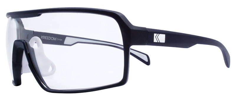 Matte Navy Blue + White Rubber / Clear