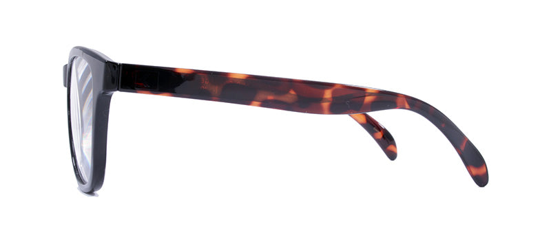 Gloss Black + Demi Temples
