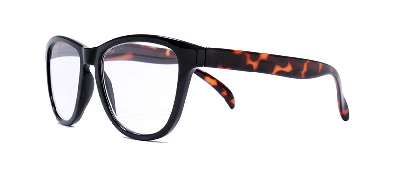 Gloss Black + Demi Temples