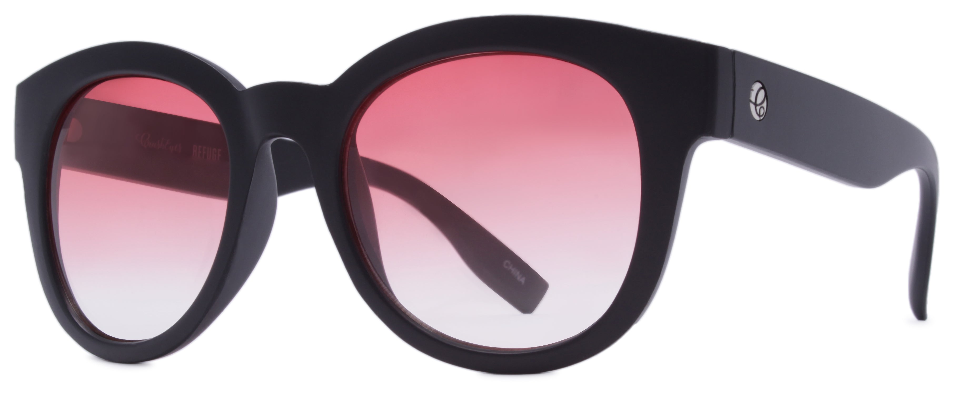 Gloss Black / Gradient Rose