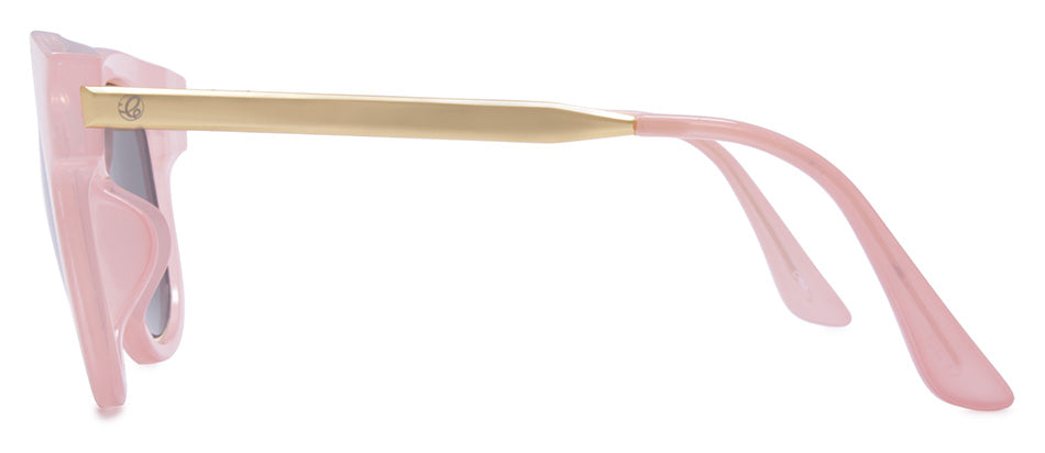 Crystal Pink + Silver / Silver Flash