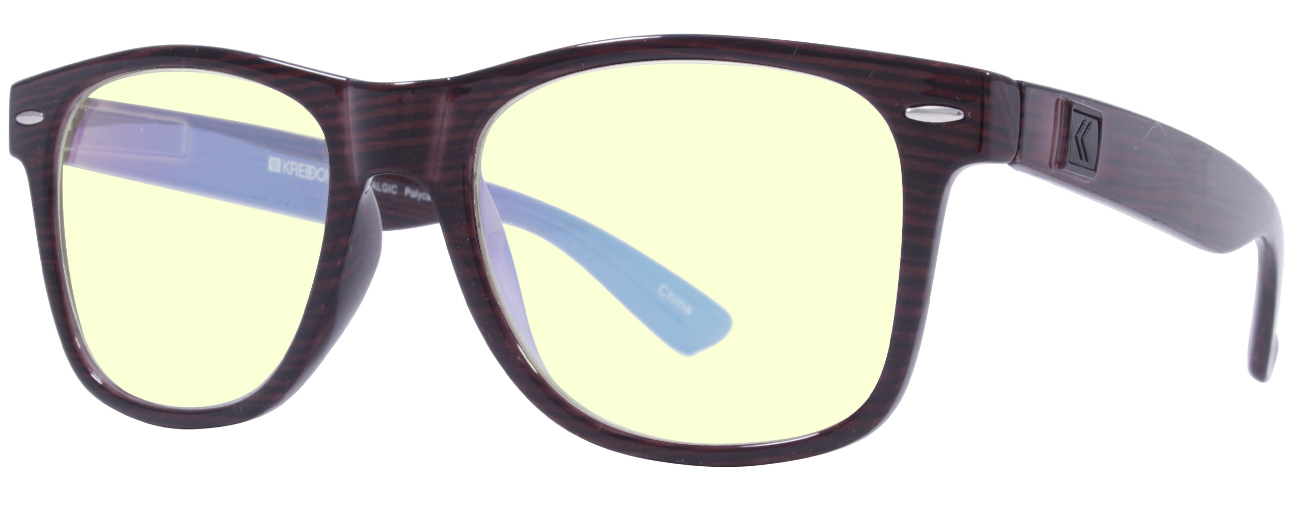 Gloss Dark Wood - Lens Blue Light