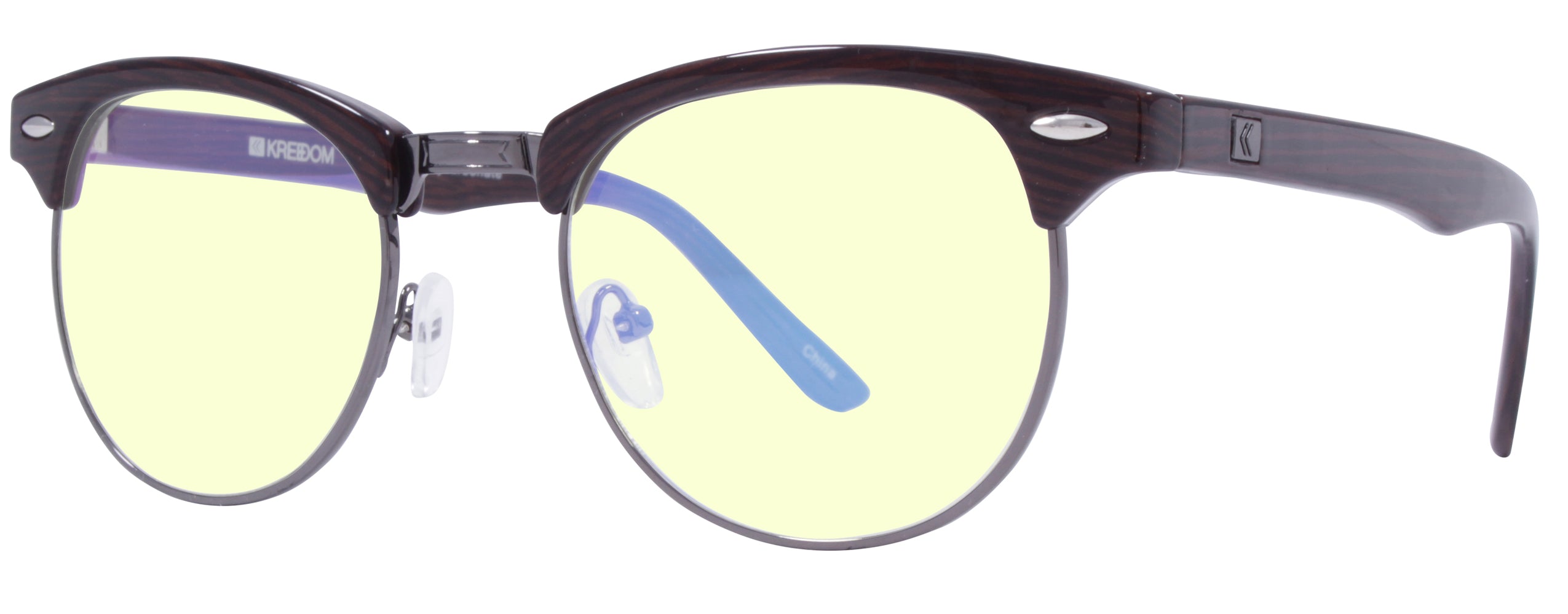 Gloss Dark Wood - Lens Blue Light