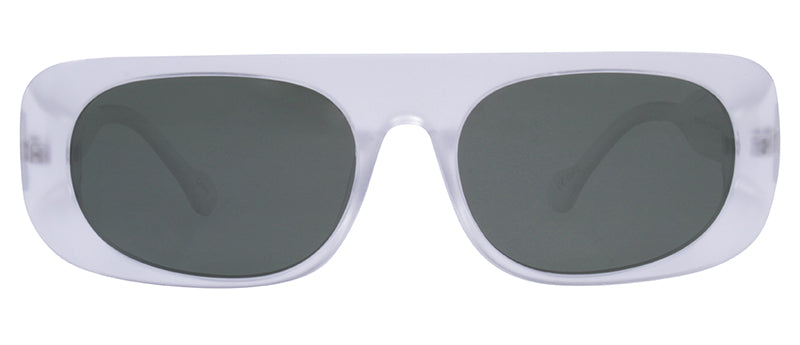 Matte Crystal Clear / Green