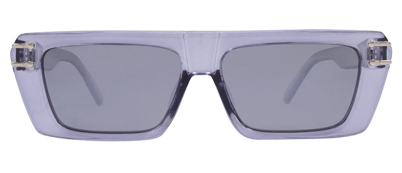 Gloss Crystal Heather Grey / Gradient Smoke + silver
