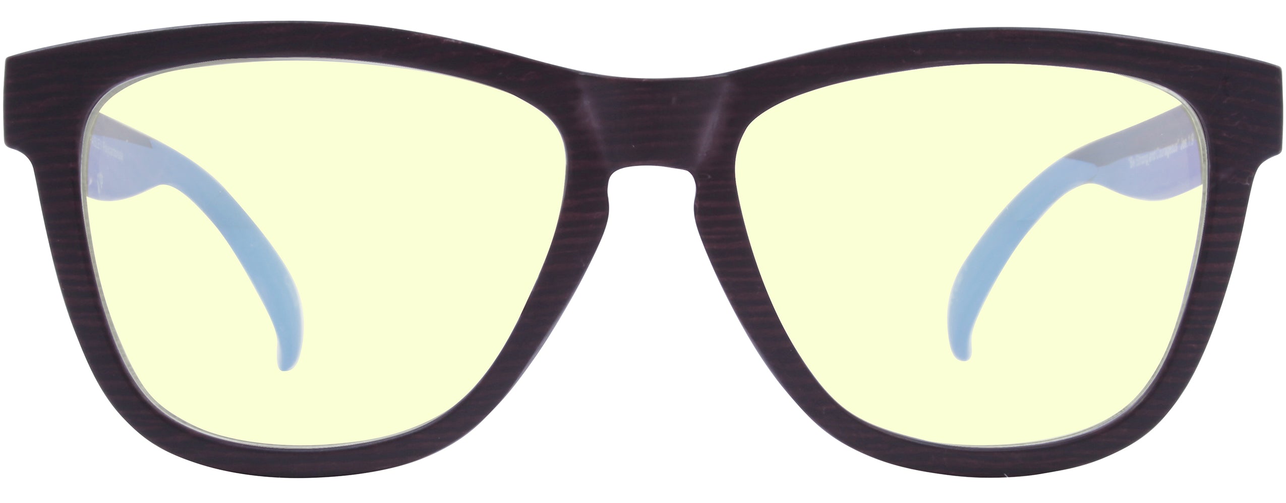 Matte Dark Wood - Lens: Blue Light