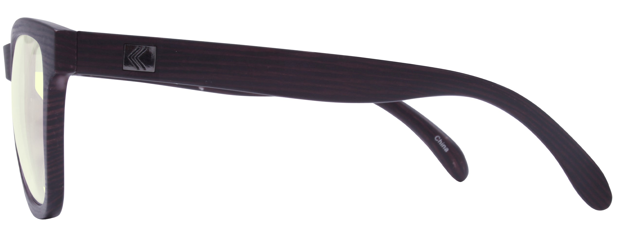 Matte Dark Wood - Lens: Blue Light