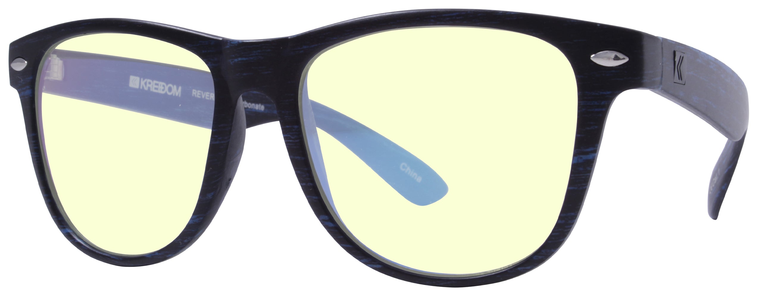Matte Grey Wood - Lens Blue Light