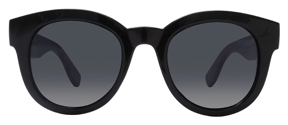 Black + Blue Wood Temples / Smoke
